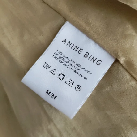 EUC Anine Bing Peyton Dress Painterly Leo Medium - Picture 10 of 10